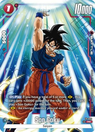 Son Goku - FP-086 (Tournament Pack 11) (FP-086) - Tournament and Championship Promos Holofoil