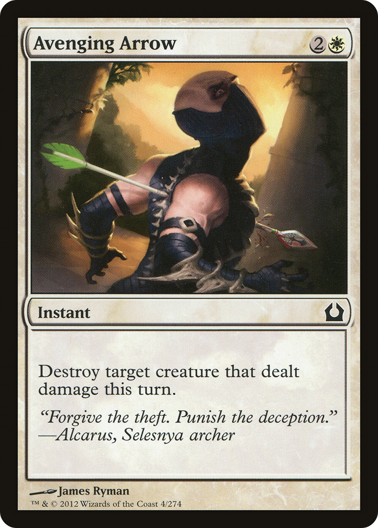 Avenging Arrow (RTR-004) - Return to Ravnica Foil