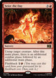 Seize the Day (Surge Foil) (MSC-166) - Commander: Marvel Super Heroes Foil