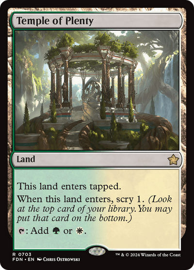 Temple of Plenty (FDN-703) - Foundations