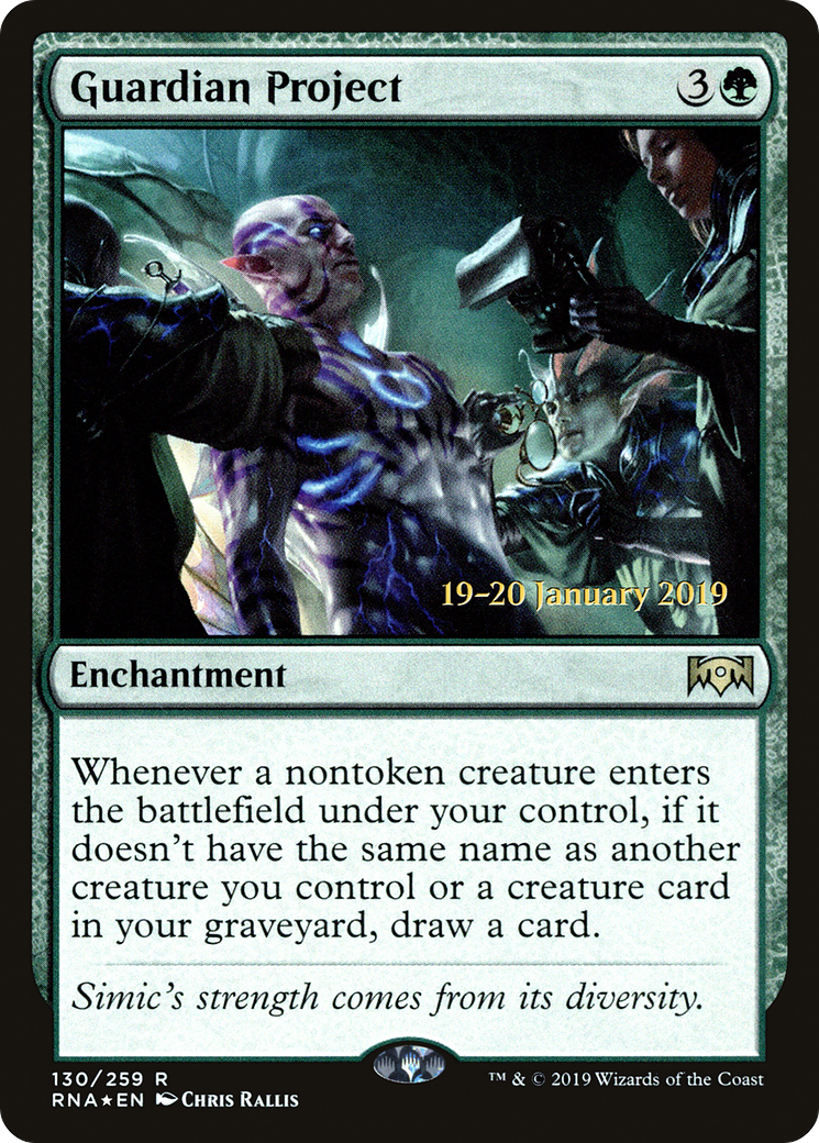 Guardian Project (PRE-130) - Ravnica Allegiance Promos Foil