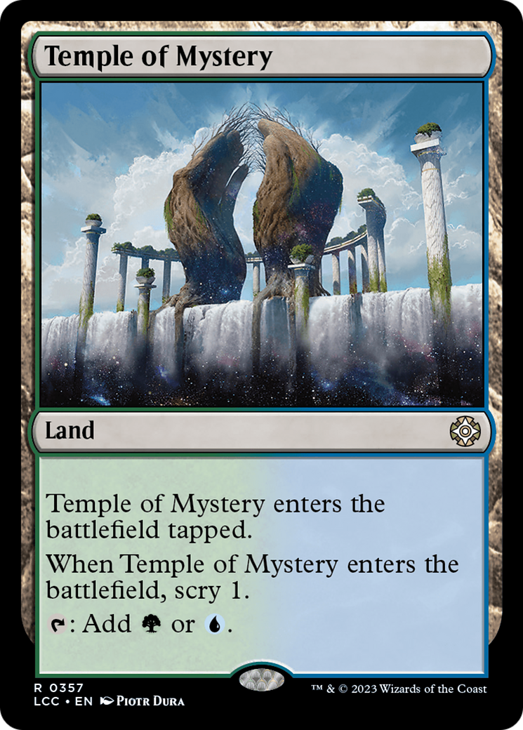 Temple of Mystery (LCC-357) - The Lost Caverns of Ixalan Commander