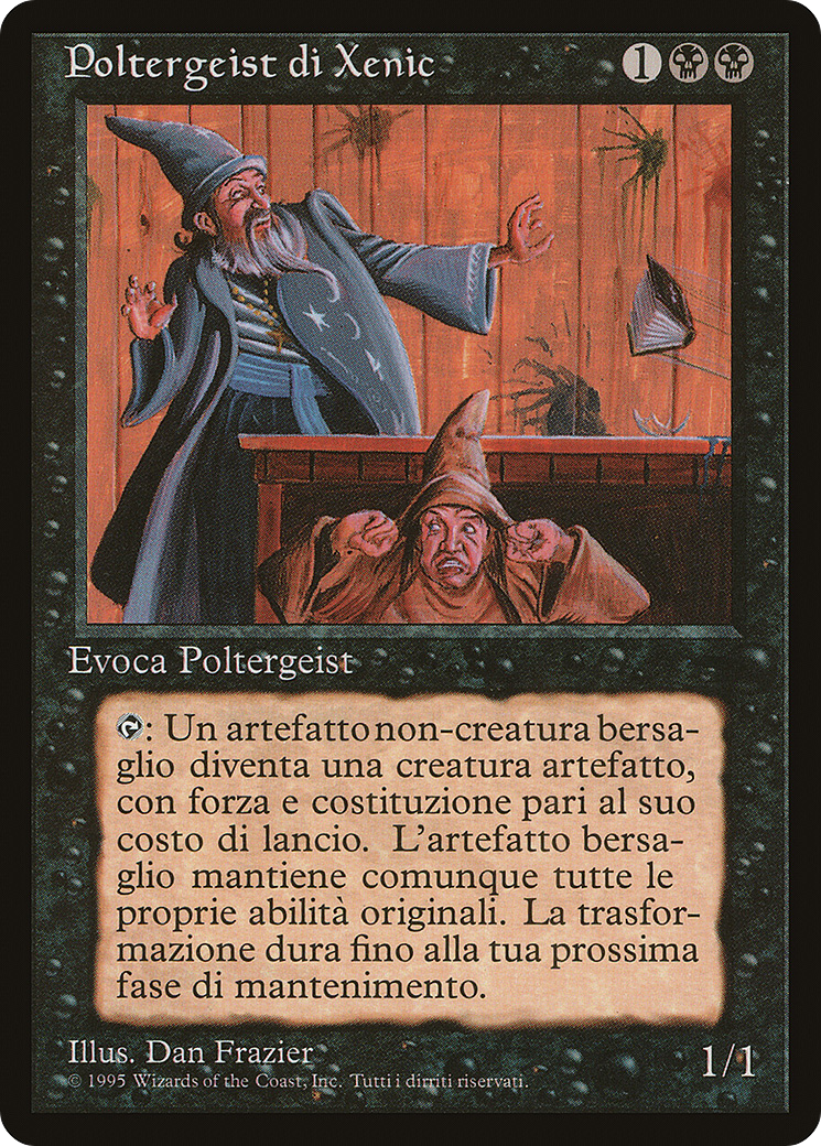 Xenic Poltergeist (Italian) - "Poltergeist di Xenic" (REN-) - Rinascimento