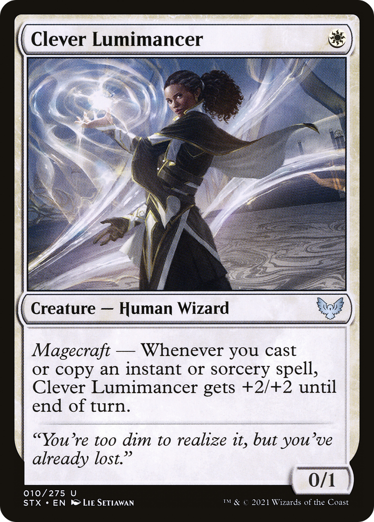 Clever Lumimancer (STX-010) - Strixhaven: School of Mages Foil