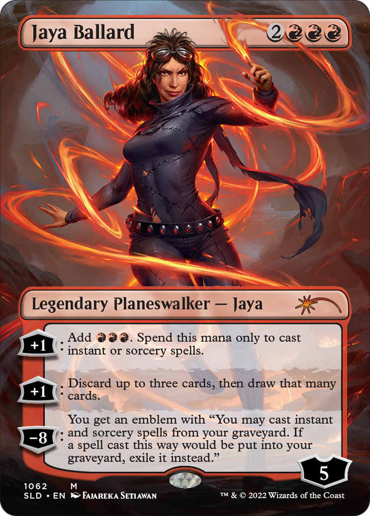 Jaya Ballard (SLD-1062) - Secret Lair Drop (Borderless) Foil