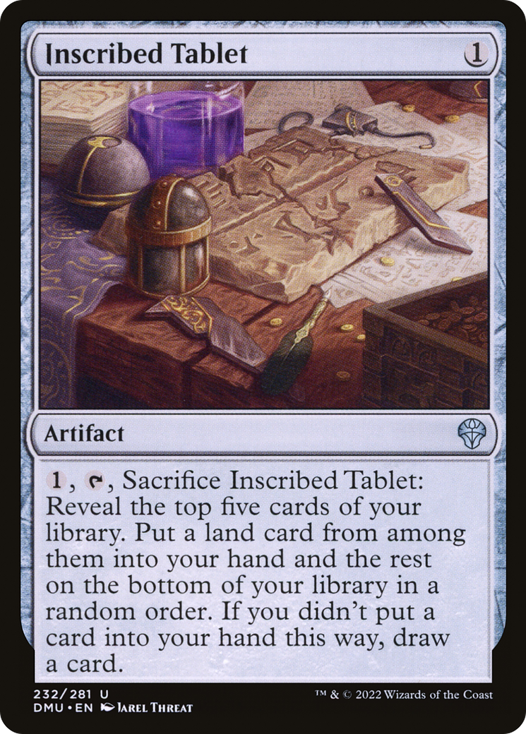 Inscribed Tablet [Dominaria United]