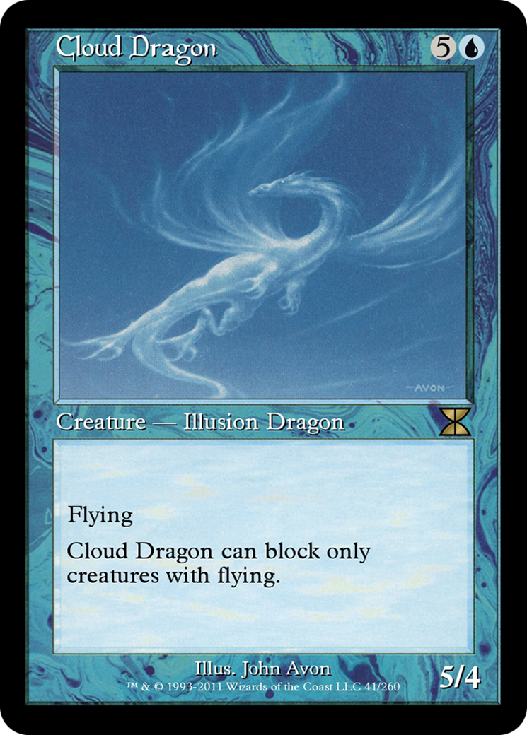 Cloud Dragon (ME4-041) - Masters Edition IV Foil