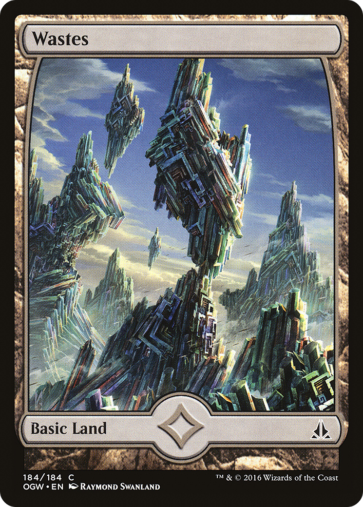 Wastes (184) - Full Art (OGW-184) - Oath of the Gatewatch