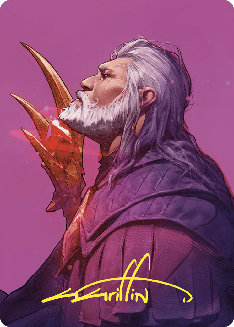 Urza, Lord High Artificer // Urza, Lord High Artificer (ACMM-053) - Commander Masters Art Series (Borderless)