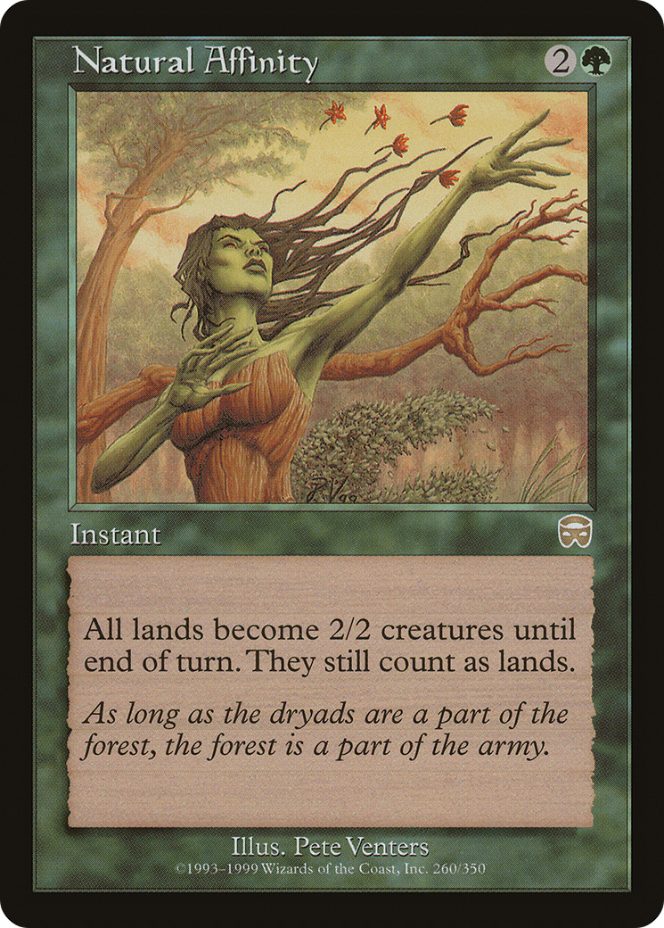 Natural Affinity (MMQ-260) - Mercadian Masques