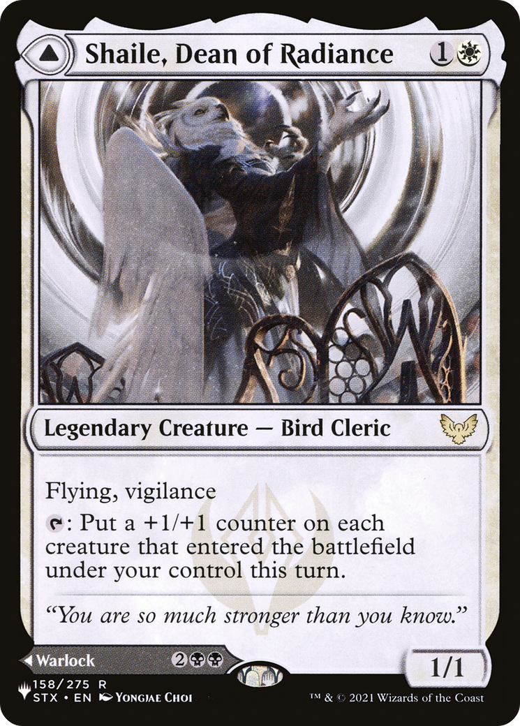 Shaile, Dean of Radiance (LIST-STX-158) - The List