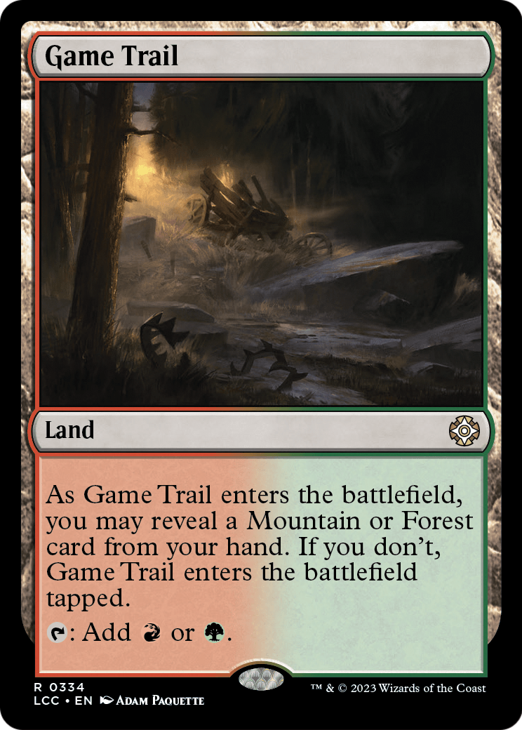 Game Trail (LCC-334) - The Lost Caverns of Ixalan Commander