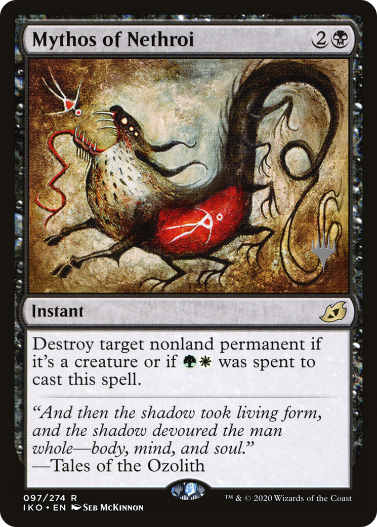 Mythos of Nethroi (PPIKO-97P) - Ikoria: Lair of Behemoths Promos Foil