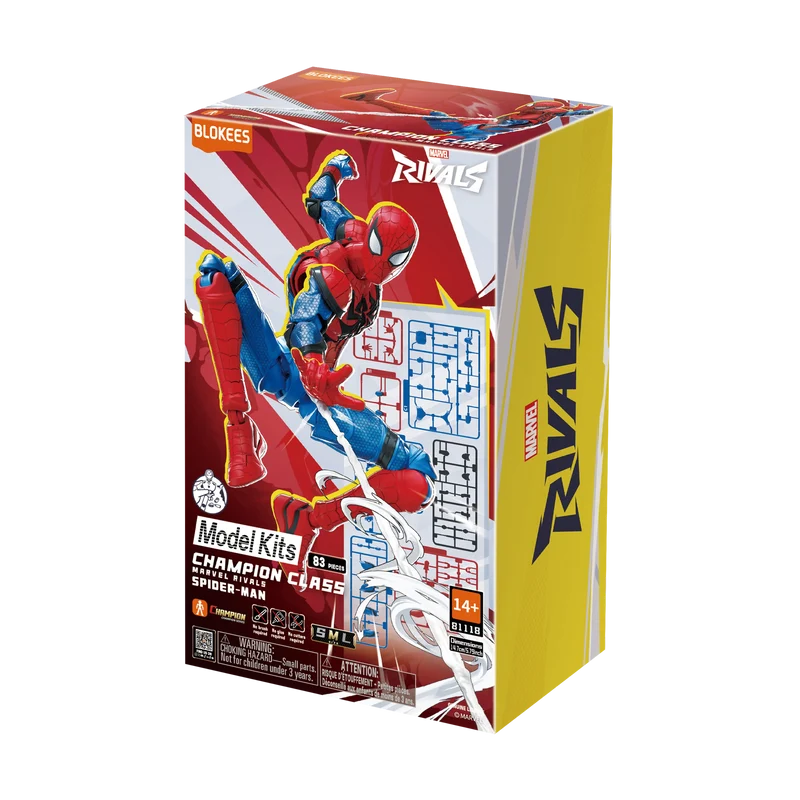 Blokees: Marvel Rivals - Champion Class 06 Spider-Man Model Kit