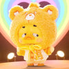 Upset Duck x Care Bears - Neon Sweetheart Duck Series Blind Box