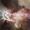Serra's Emissary // Serra's Emissary (AMH2-008) - Modern Horizons 2 Art Series (Borderless) Foil