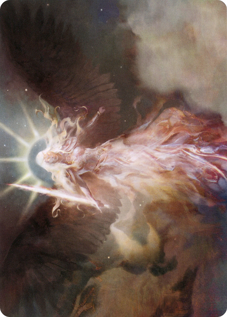 Serra's Emissary // Serra's Emissary (AMH2-008) - Modern Horizons 2 Art Series (Borderless) Foil
