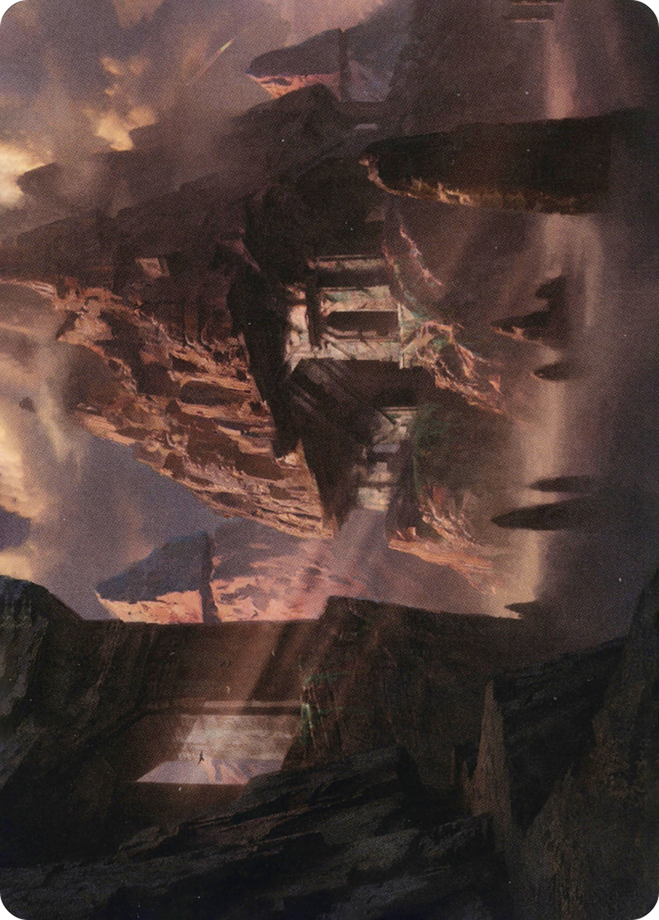 Mountain // Mountain (AAFR-062) - Adventures in the Forgotten Realms Art Series (Borderless)