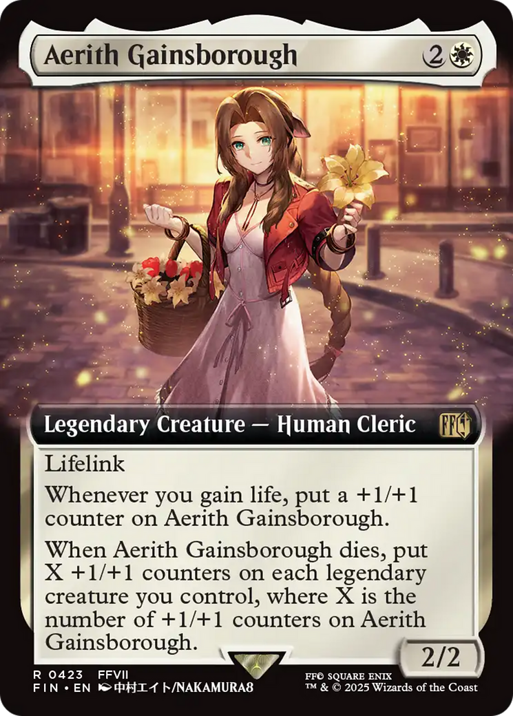 Aerith Gainsborough (Extended Art) (FIN-423) - FINAL FANTASY: (Extended Art)