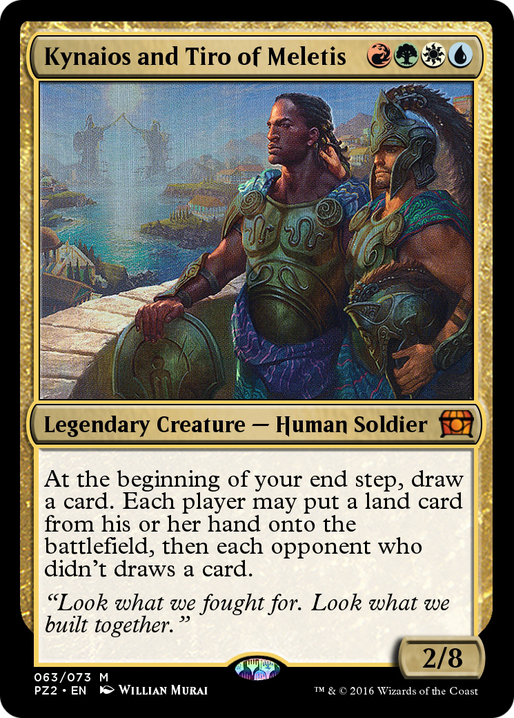 Kynaios and Tiro of Meletis (PZ2-063) - Treasure Chest Foil