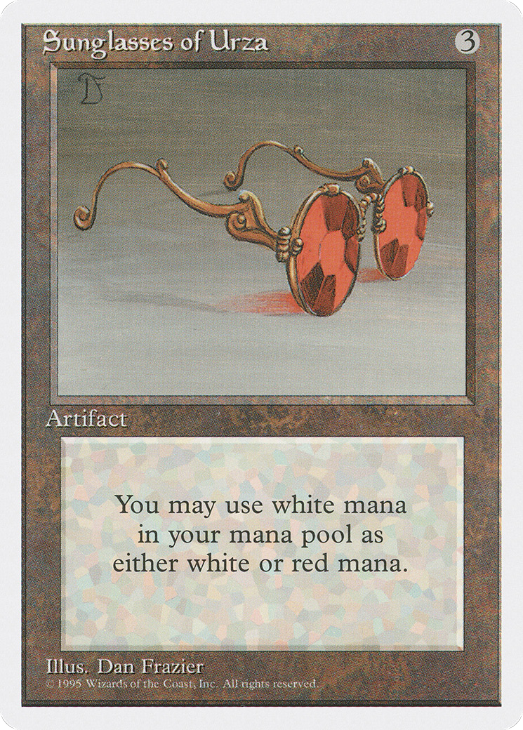 Sunglasses of Urza (4ED-) - Fourth Edition