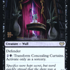 Concealing Curtains (PRE-101) - Innistrad: Crimson Vow Promos: (Double Faced Transform) Foil