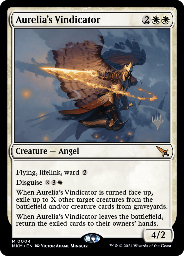 Aurelia's Vindicator (PPMKM-004) - Murders at Karlov Manor Promos