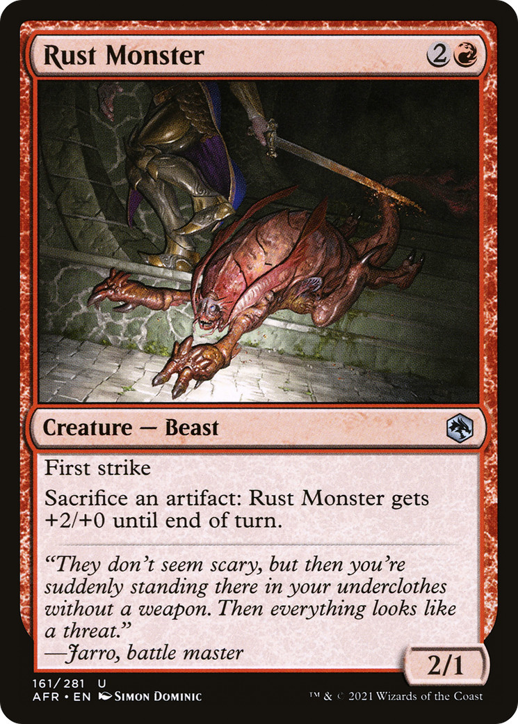 Rust Monster (AFR-161) - Adventures in the Forgotten Realms