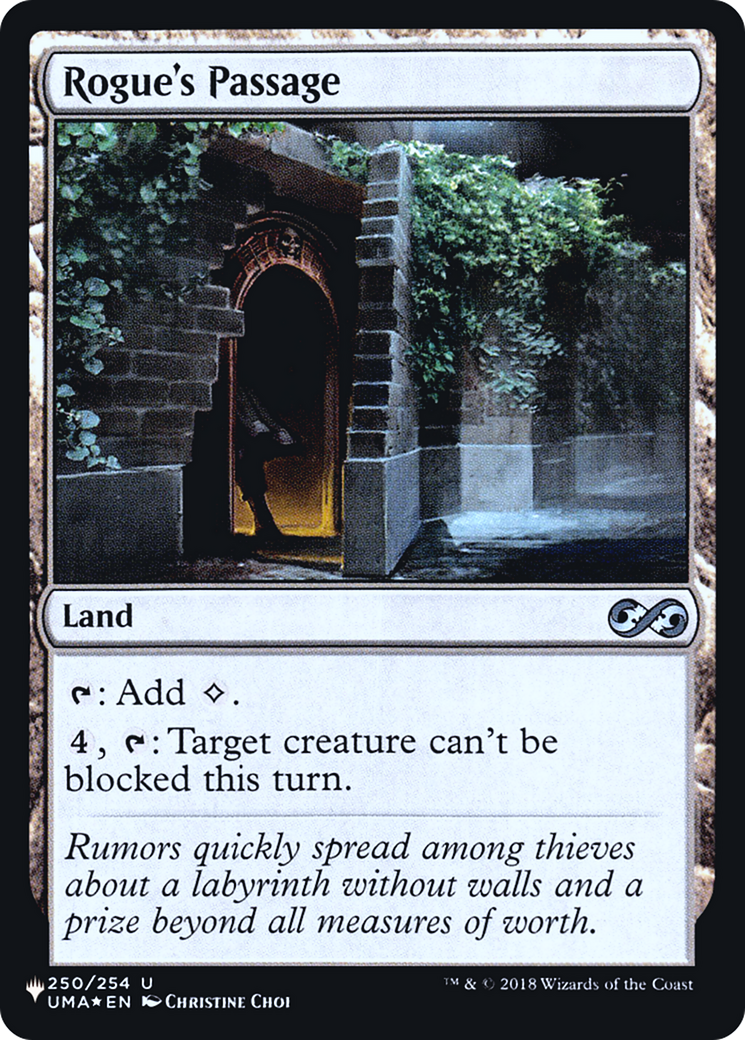 Rogue's Passage (UMA) (LIST-250) - The List Foil