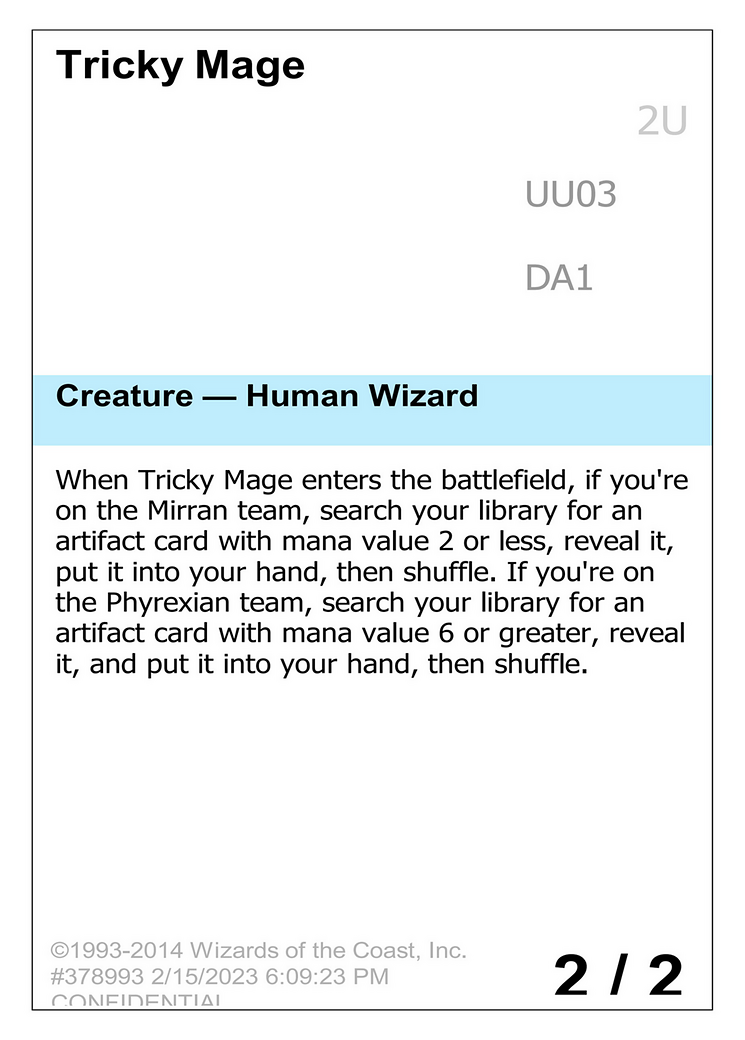 Tricky Mage (UNK-UU03) - Unknown Event