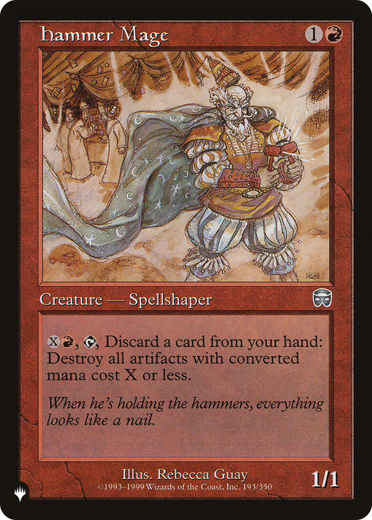 Hammer Mage (LIST-MMQ-193) - The List