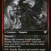 Alluring Suitor (DBL-408) - Innistrad: Double Feature: (Double Faced Transform) Foil
