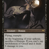 Ravenous Demon (DKA-071) - Dark Ascension: (Double Faced Transform) Foil