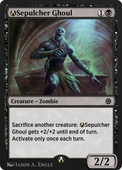 A-Sepulcher Ghoul (AFR-A-118) - Adventures in the Forgotten Realms