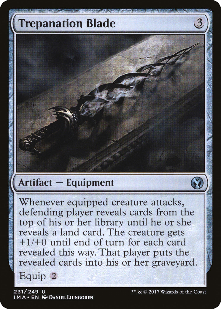 Trepanation Blade (IMA-231) - Iconic Masters