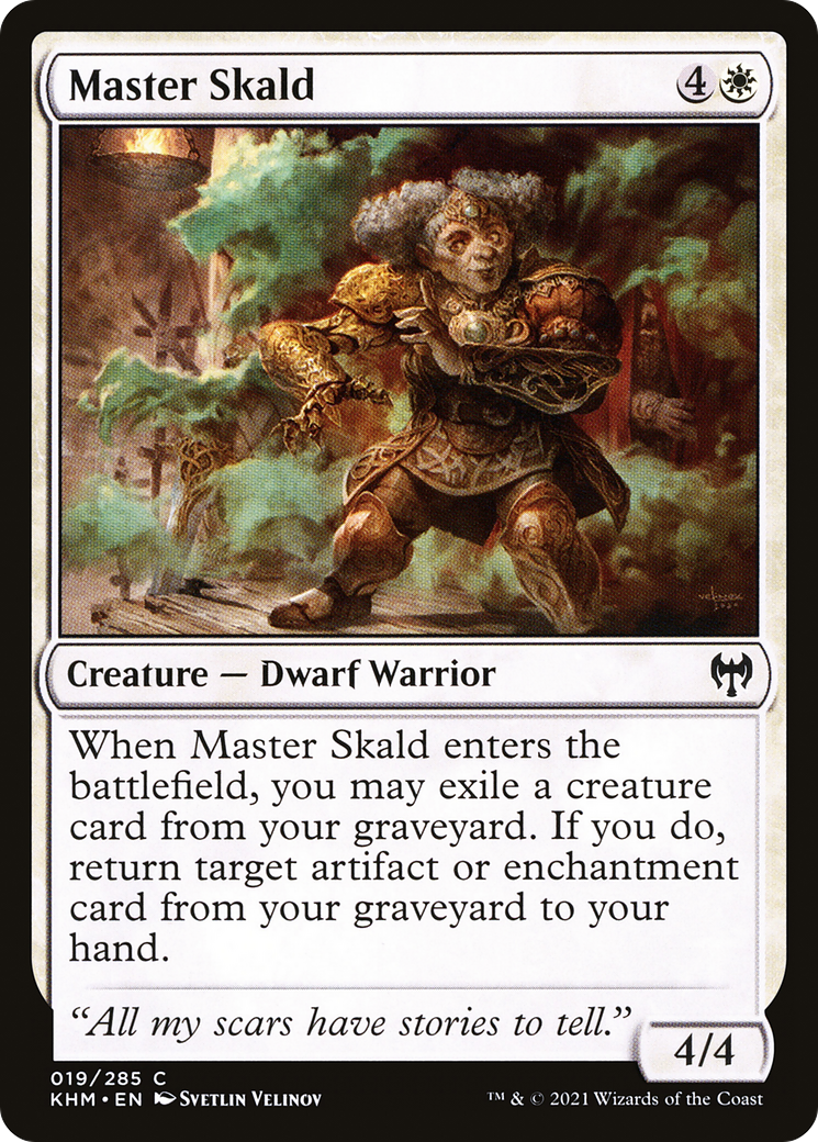 Master Skald (KHM-019) - Kaldheim Foil