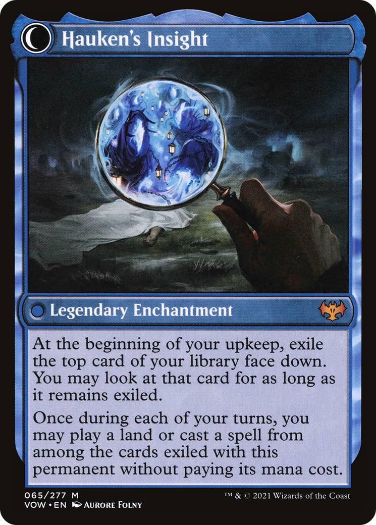 Jacob Hauken, Inspector (VOW-065) - Innistrad: Crimson Vow: (Double Faced Transform) Foil