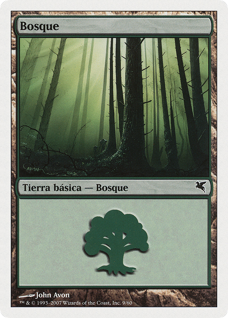Forest (Spanish) - "Bosque" (J9) (PSAL-0J9) - Salvat 2005