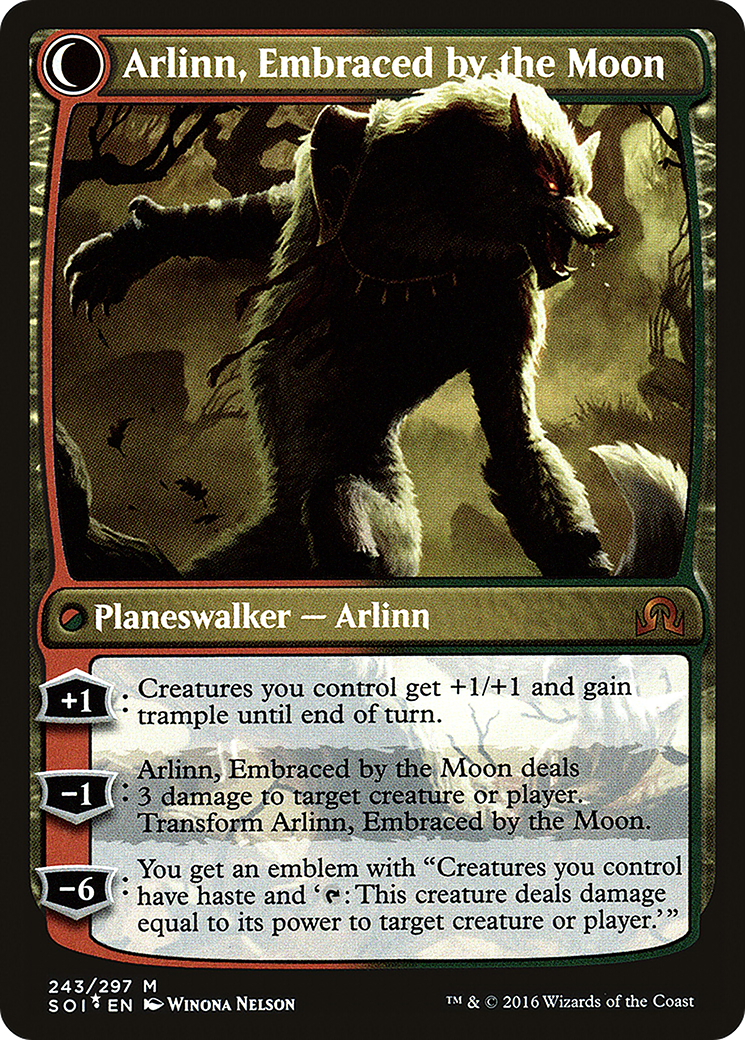 Arlinn Kord (PRE-243) - Shadows over Innistrad Promos: (Double Faced Transform) Foil