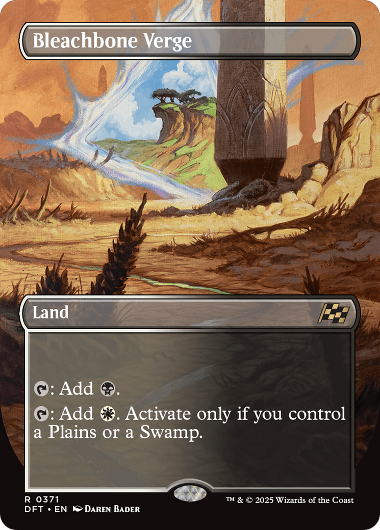 Bleachbone Verge (Borderless) (DFT-371) - Aetherdrift (Borderless)