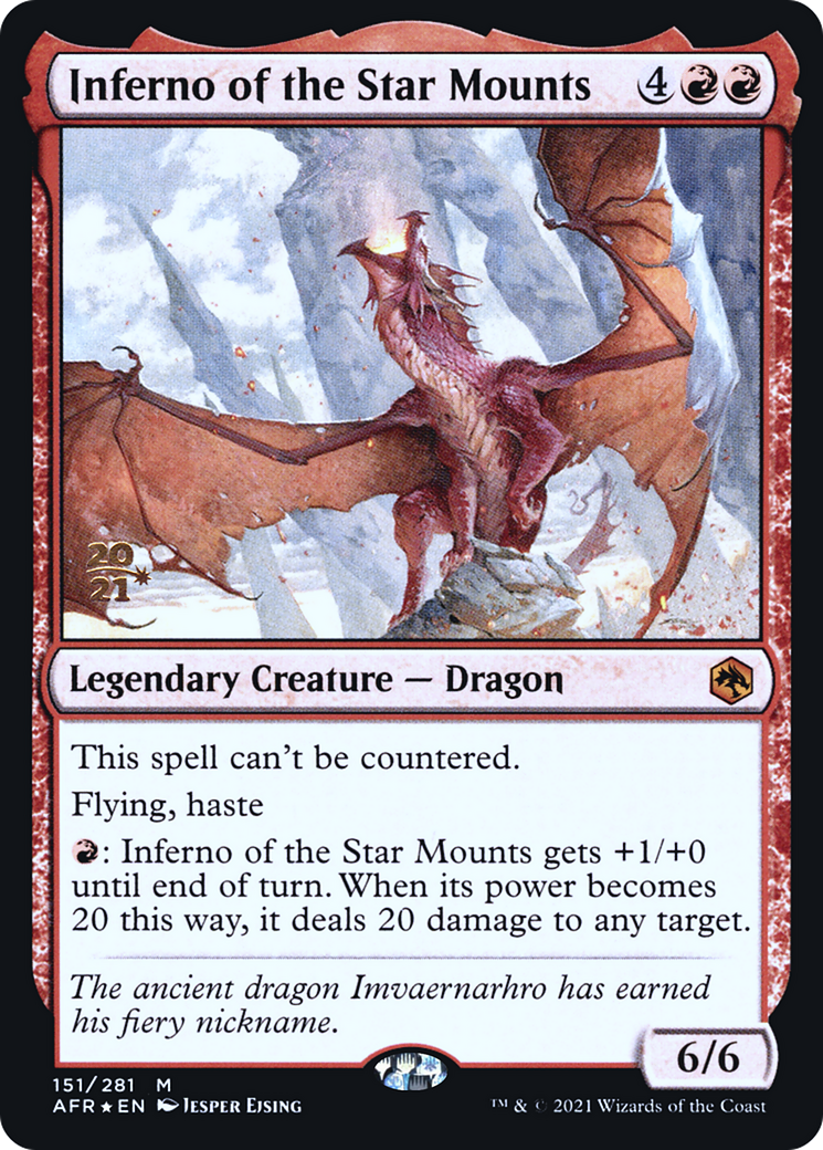 Inferno of the Star Mounts (PRE-151) - Adventures in the Forgotten Realms Promos Foil