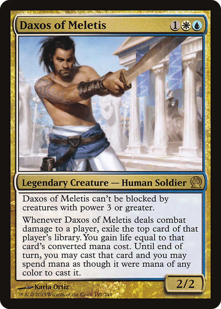 Daxos of Meletis (THS-191) - Theros Foil