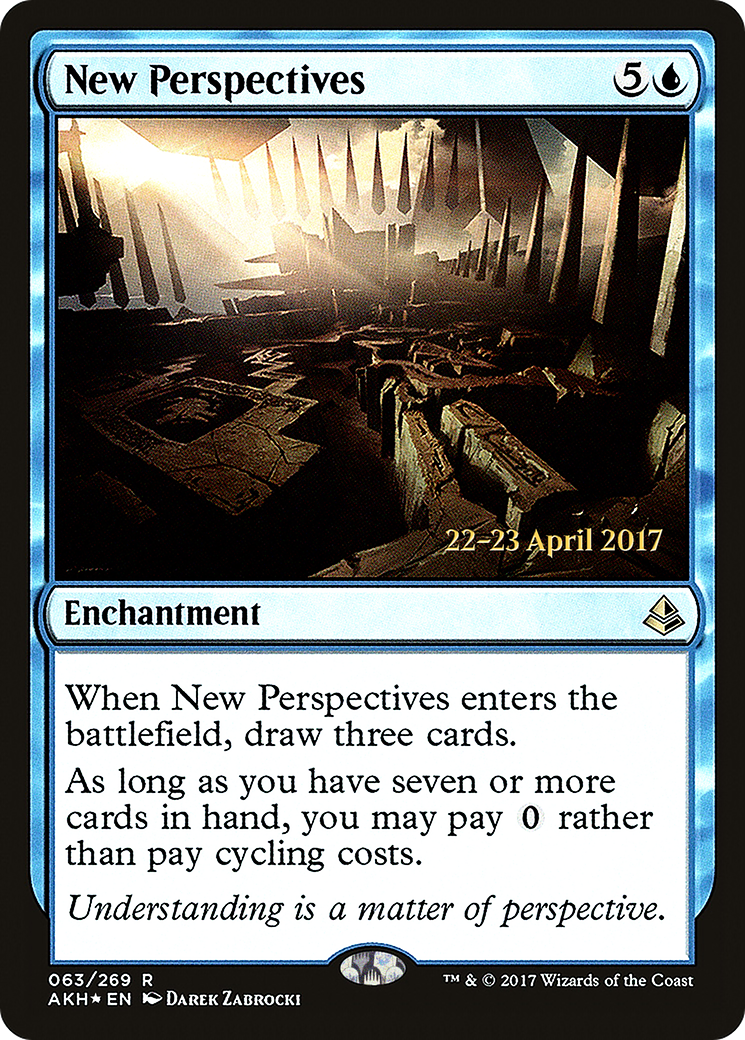 New Perspectives (PRE-063) - Amonkhet Promos Foil