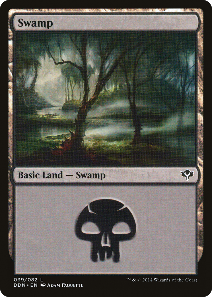 Swamp (039) (DDN-039) - Duel Decks: Speed vs. Cunning