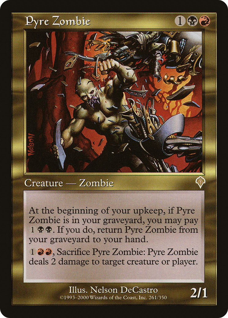 Pyre Zombie (INV-261) - Invasion Foil