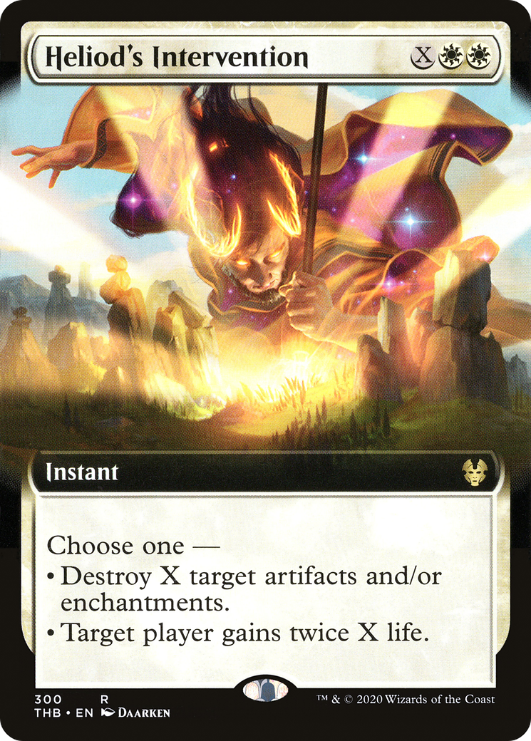 Heliod's Intervention (Extended Art) (THB-300) - Theros Beyond Death: (Extended Art) Foil