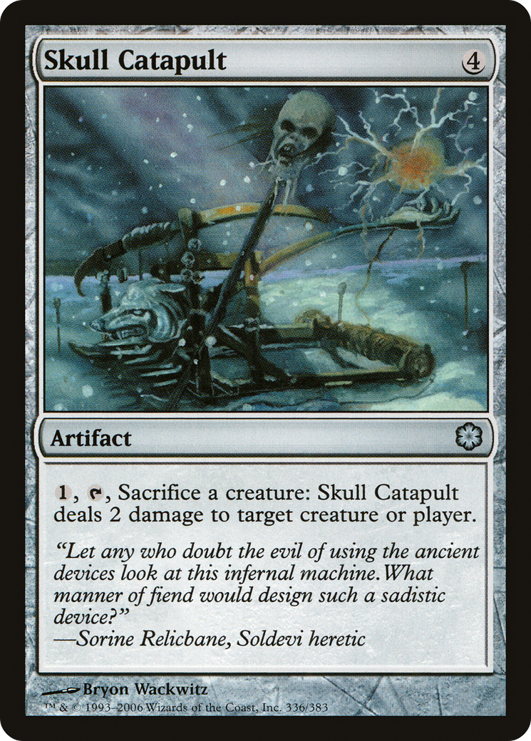 Skull Catapult (CTD-311) - Coldsnap Theme Decks