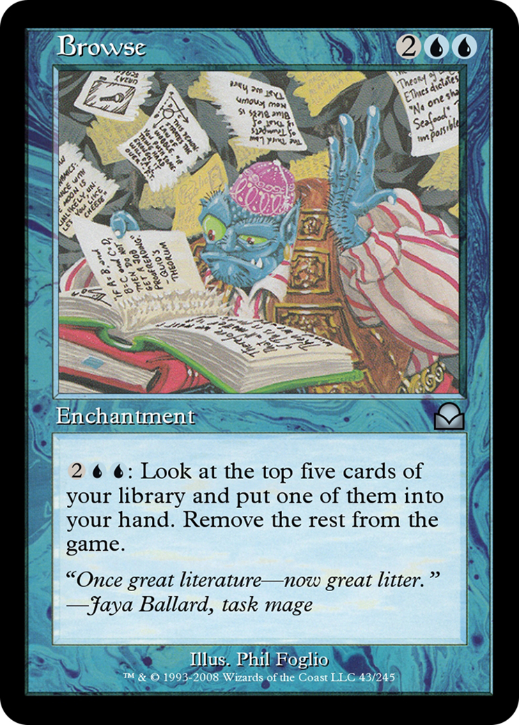 Browse (ME2-043) - Masters Edition II