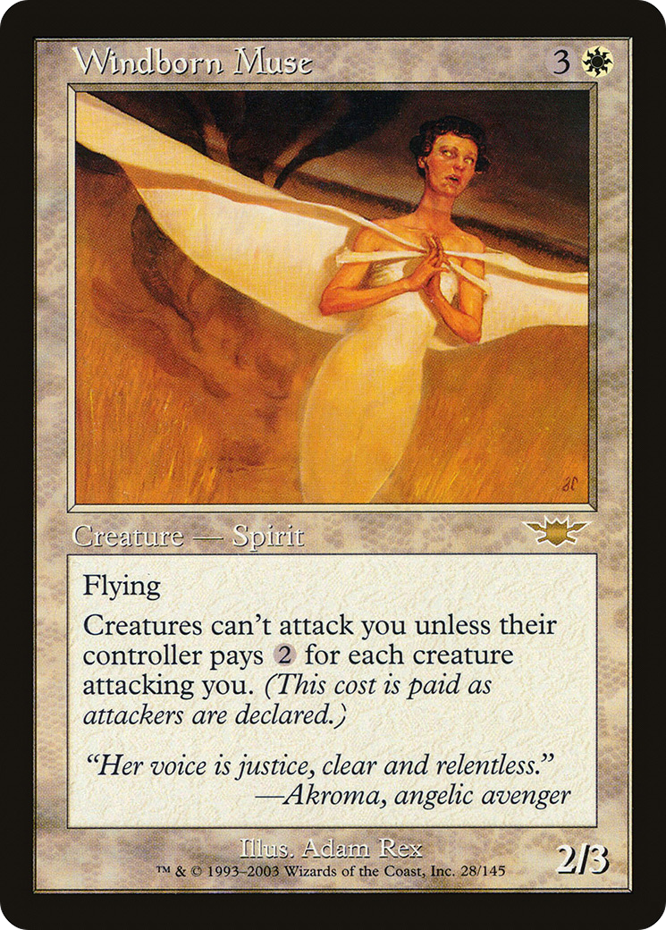Windborn Muse (LGN-028) - Legions
