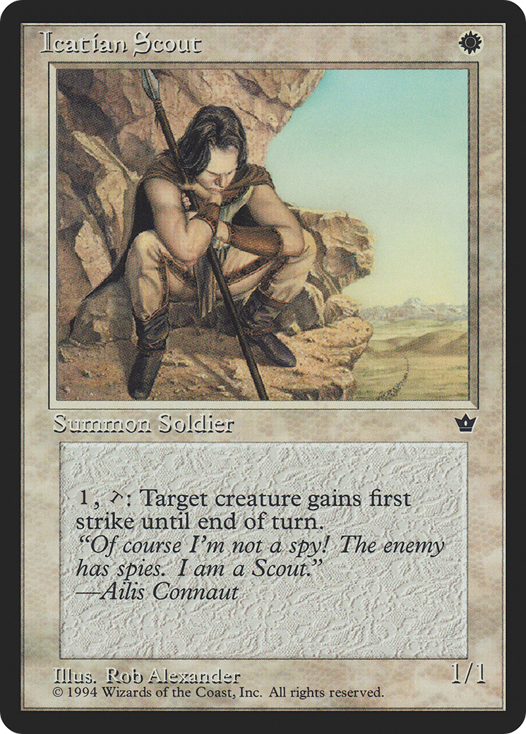 Icatian Scout (Alexander) (FEM-) - Fallen Empires